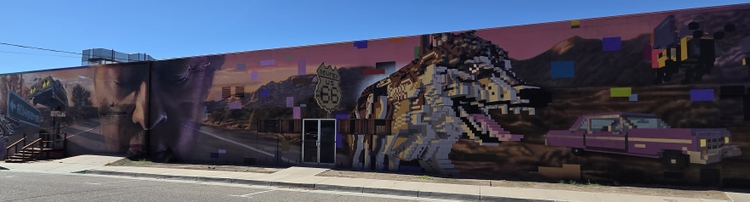 Route 66 Remixed: An Art-Fueled Road Trip includes a stop at UNM's